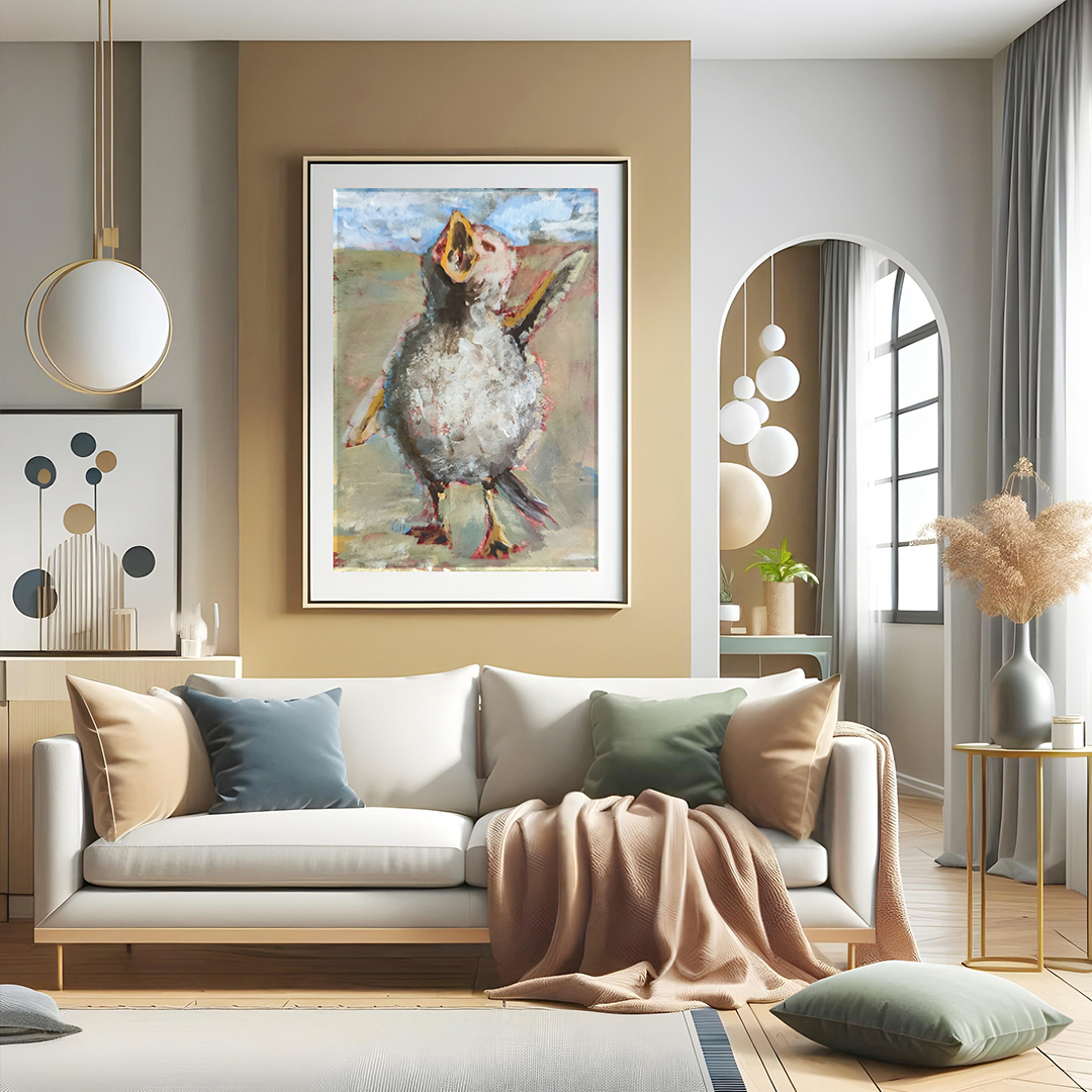The Bird Painting. Original Digital Artwork in High Resolution PDF - Image 4